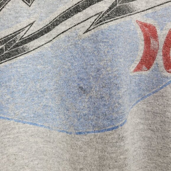 Hurley Men's Graphic TShirt Gray Size Large Spellout Short Sleeve Casual - Picture 3 of 3